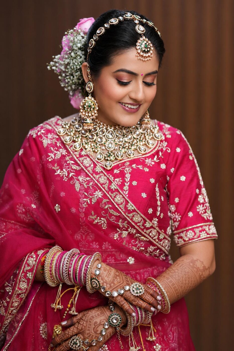 Bridal look
