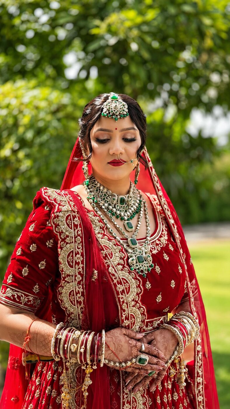 Bridal makeup